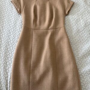 J. Crew Elegant Brown Mini Dress